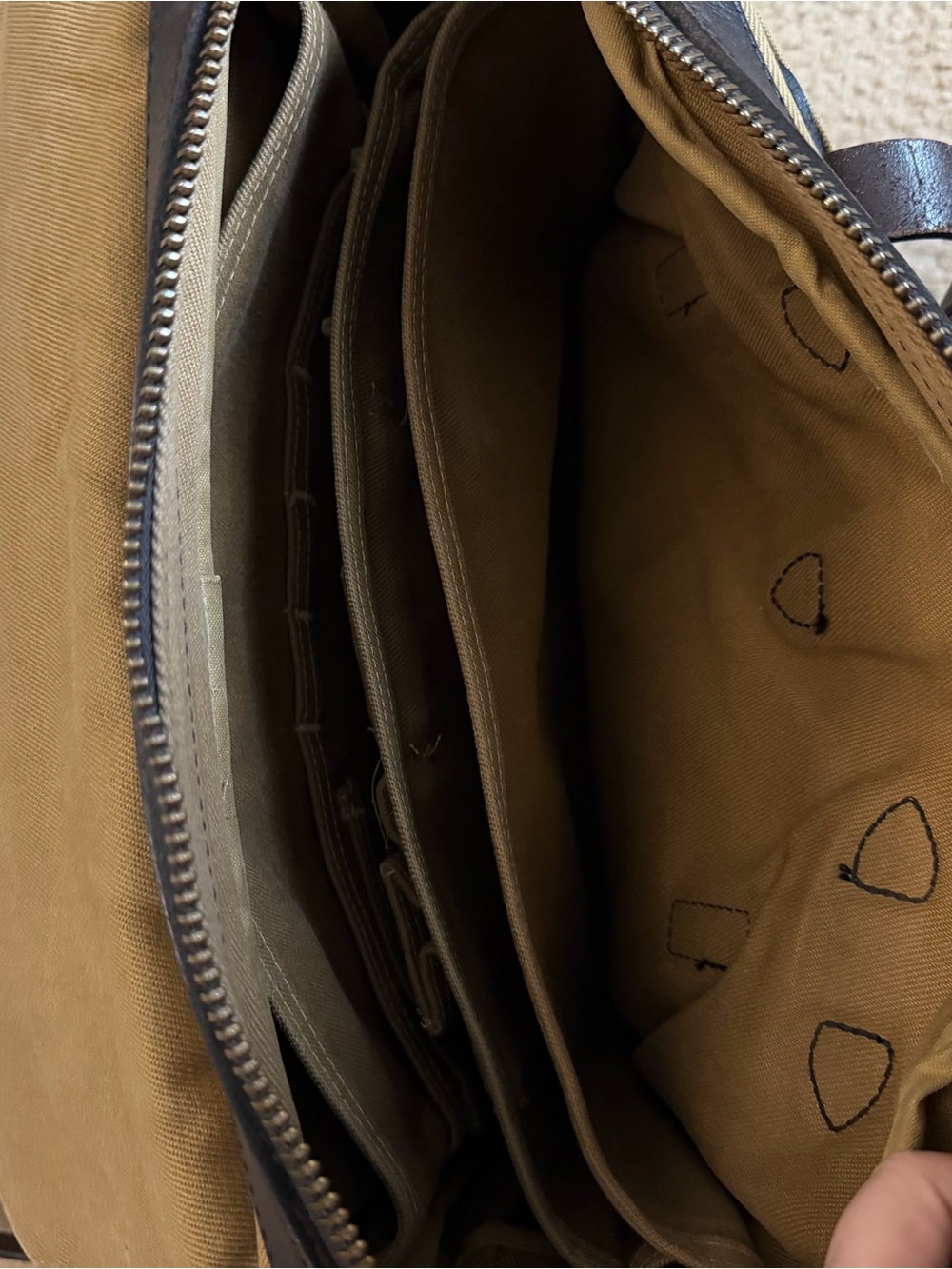 Filson Rugged Twill Computer Bag Briefcase - Picture 10 of 12